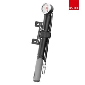 Ручной велосипедный насос с манометром Sahoo 80PSi 5,5 Бар велонасос